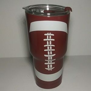 30oz Football Tumbler